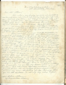 List do Allison żony Roberta