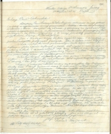 List do Dobrowolskiego Erazma