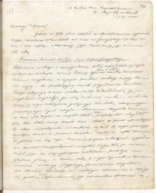 List do Gnorowskiego Stanisława B.