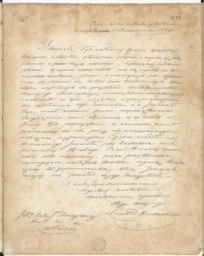 List do Kniaziewicza Karola