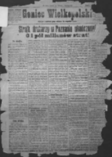 Goniec Wielkopolski: najstarsze i najtańsze pismo codzienne dla wszystkich stanów 1921.01 R.44 Nr1
