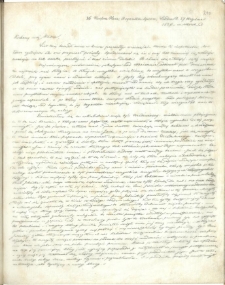 List do Niedźwieckiego Stanisława