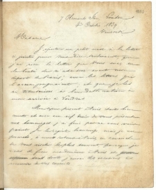 List do Tristan Clora