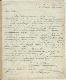 List do Wolskiego Felicjana