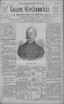 Goniec Wielkopolski: najtańsze pismo codzienne dla wszystkich stanów 1885.04.18 R.9 Nr88