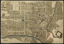 Turyn - 1910 - plan miasta