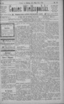 Goniec Wielkopolski: najtańsze pismo codzienne dla wszystkich stanów 1885.05.30 R.9 Nr121