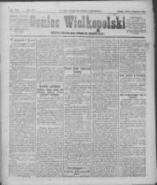Goniec Wielkopolski: najstarsze i najtańsze pismo codzienne dla wszystkich stanów 1921.09.09 R.44 Nr188