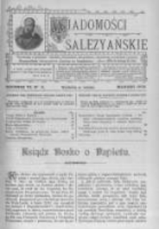 Wiadomości Salezyańskie. 1902 R.6 nr3