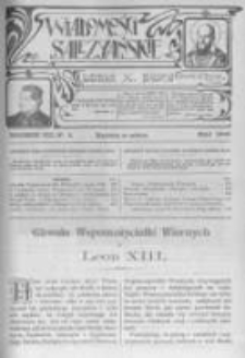 Wiadomości Salezyańskie. 1903 R.7 nr5