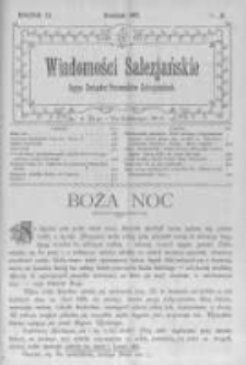 Wiadomości Salezjańskie. 1907 R.11 nr12