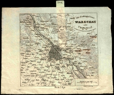 Warszawa - okolice 1831 - mapa
