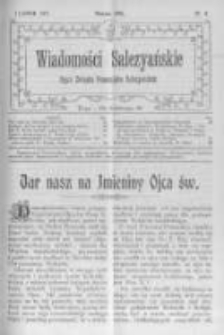 Wiadomości Salezjańskie. 1910 R.14 nr3