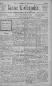Goniec Wielkopolski: najtańsze pismo codzienne dla wszystkich stanów 1885.08.23 R.9 Nr191