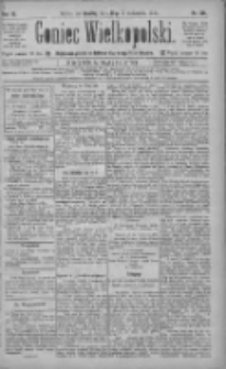 Goniec Wielkopolski: najtańsze pismo codzienne dla wszystkich stanów 1885.10.10 R.9 Nr231