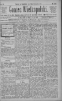 Goniec Wielkopolski: najtańsze pismo codzienne dla wszystkich stanów 1885.11.12 R.9 Nr259