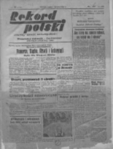 Rekord Polski: dawniej Goniec Wielkopolski: niezależny dziennik ilustrowany 1932.01.01 R.56 Nr1