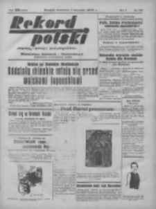Rekord Polski: dawniej Goniec Wielkopolski: niezależny dziennik ilustrowany 1932.01.07 R.56 Nr7