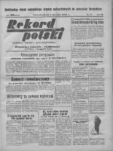 Rekord Polski: dawniej Goniec Wielkopolski: niezależny dziennik ilustrowany 1932.01.09 R.56 Nr9