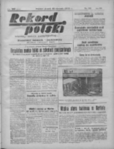 Rekord Polski: dawniej Goniec Wielkopolski: niezależny dziennik ilustrowany 1932.01.22 R.56 Nr22