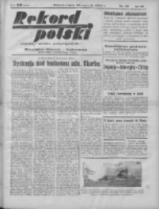 Rekord Polski: dawniej Goniec Wielkopolski: niezależny dziennik ilustrowany 1932.01.29 R.56 Nr29