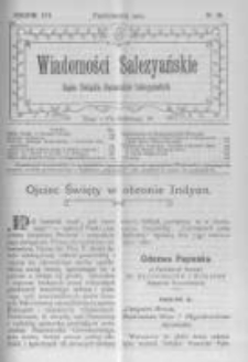 Wiadomości Salezyańskie. 1912 R.16 nr10
