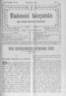 Wiadomości Salezyańskie. 1913 R.17 nr4