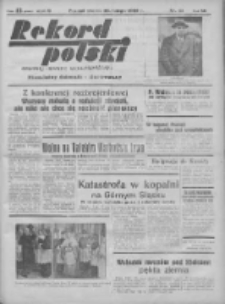 Rekord Polski: dawniej Goniec Wielkopolski: niezależny dziennik ilustrowany 1932.02.16 R.56 Nr43