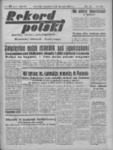 Rekord Polski: dawniej Goniec Wielkopolski: niezależny dziennik ilustrowany 1932.02.24 R.56 Nr51