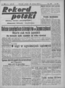 Rekord Polski: dawniej Goniec Wielkopolski: niezależny dziennik ilustrowany 1932.02.27 R.56 Nr53