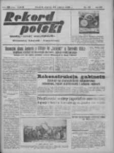 Rekord Polski: dawniej Goniec Wielkopolski: niezależny dziennik ilustrowany 1932.03.22 R.56 Nr73