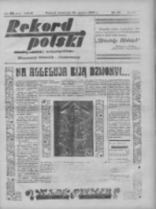 Rekord Polski: dawniej Goniec Wielkopolski: niezależny dziennik ilustrowany 1932.03.27 R.56 Nr78