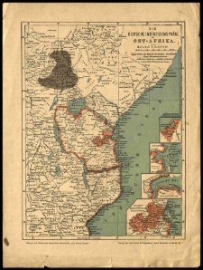 Die deutsche Interessensph&auml;re in Ost-Afrika
