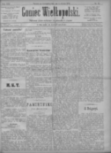 Goniec Wielkopolski: najtańsze pismo codzienne dla wszystkich stanów 1895.04.04 R.19 Nr78+dodatki