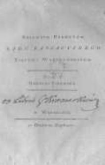 Dziennik Dekretów Sądu Kassacyinego Xięstwa Warszawskiego