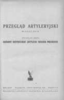 Przegląd Artyleryjski: miesięcznik wydawany przez Główny Inspektorat Artylerii Wojska Polskiego 1946 lipiec/sierpień R.24 Z.7/8