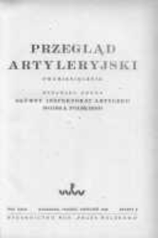 Przegląd Artyleryjski: dwumiesięcznik wydawany przez Główny Inspektorat Artylerii Wojska Polskiego 1949 marzec/kwiecień R.27 Z.2
