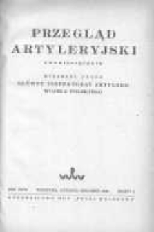 Przegląd Artyleryjski: dwumiesięcznik wydawany przez Główny Inspektorat Artylerii Wojska Polskiego 1949 listopad/grudzień R.27 Z.6