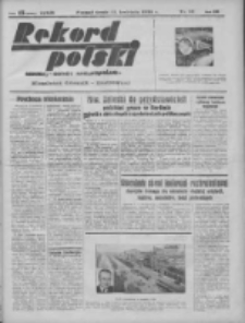 Rekord Polski: dawniej Goniec Wielkopolski: niezależny dziennik ilustrowany 1932.04.13 R.56 Nr91