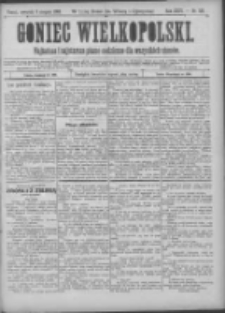 Goniec Wielkopolski: najtańsze pismo codzienne dla wszystkich stan&oacute;w 1900.08.09 R.24 Nr180