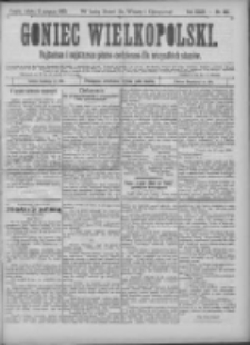 Goniec Wielkopolski: najtańsze pismo codzienne dla wszystkich stanów 1900.08.11 R.24 Nr182