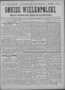 Goniec Wielkopolski: najtańsze pismo codzienne dla wszystkich stan&oacute;w 1900.08.14 R.24 Nr184