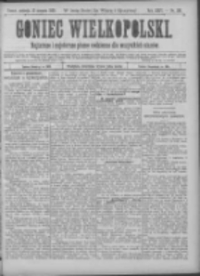 Goniec Wielkopolski: najtańsze pismo codzienne dla wszystkich stanów 1900.08.19 R.24 Nr188