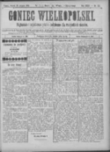 Goniec Wielkopolski: najtańsze pismo codzienne dla wszystkich stanów 1900.08.28 R.24 Nr195