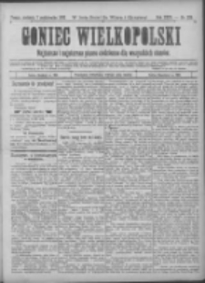 Goniec Wielkopolski: najtańsze pismo codzienne dla wszystkich stanów 1900.10.07 R.24 Nr229