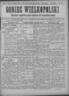 Goniec Wielkopolski: najtańsze pismo codzienne dla wszystkich stanów 1900.11.11 R.24 Nr258