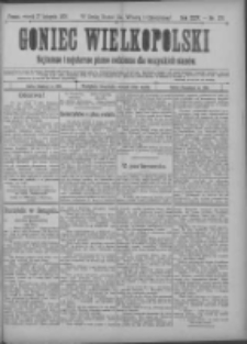 Goniec Wielkopolski: najtańsze pismo codzienne dla wszystkich stanów 1900.11.27 R.24 Nr270