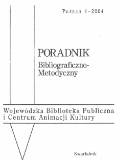 Poradnik Bibliograficzno-Metodyczny : 2004 z.1