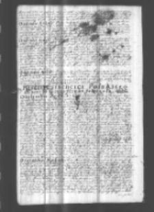 Rescript Slachcica Polskiego na script Gregorianka jakiegosz