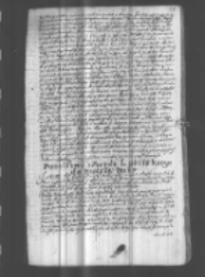 Poselstwo z Ziazdu Lubelskiego do krola IEgo Mczy